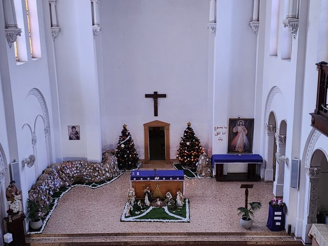 kerst schoolkapel